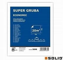 SOLID FOLIA MALARSKA SUPER GRUBA ECONOMY 4X5m 5098